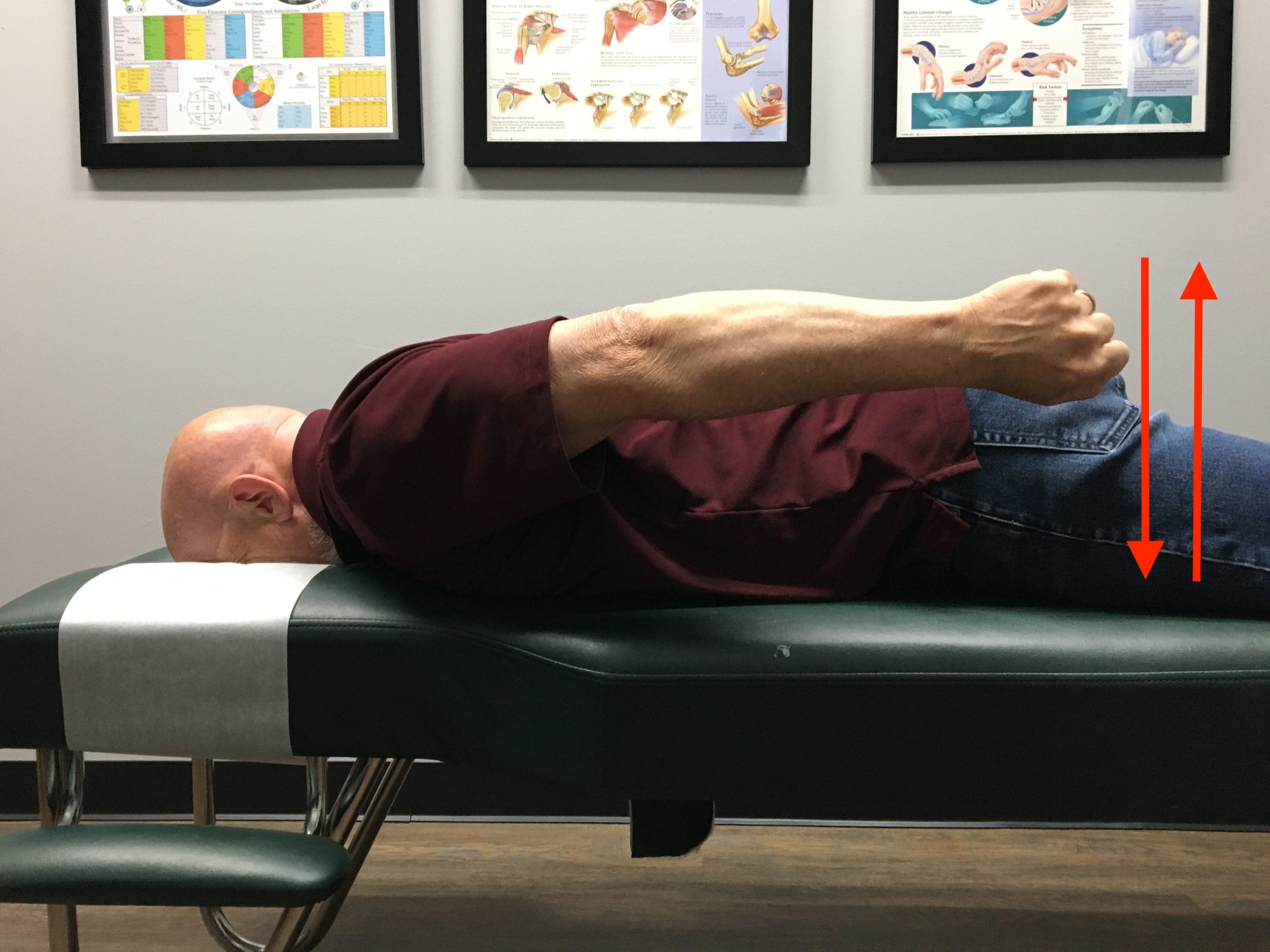 Shoulder Exercise Prone Extension Dr. Martin Schmaltz