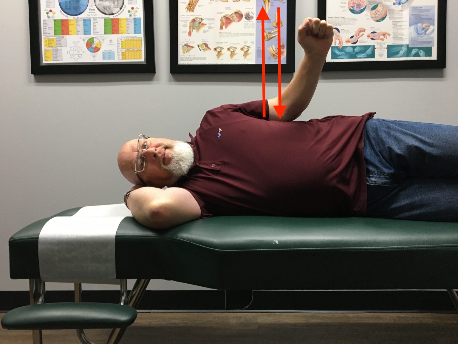 Shoulder Exercise - Side Lying External Rotation - Dr. Martin Schmaltz